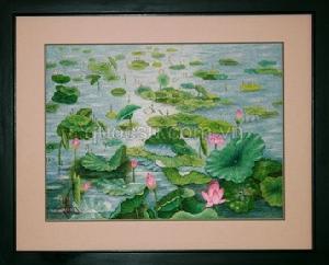 Đầm sen hồng - FL-025