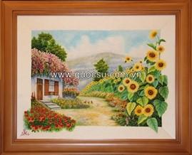 Hoa hướng dương góc - PA-159a